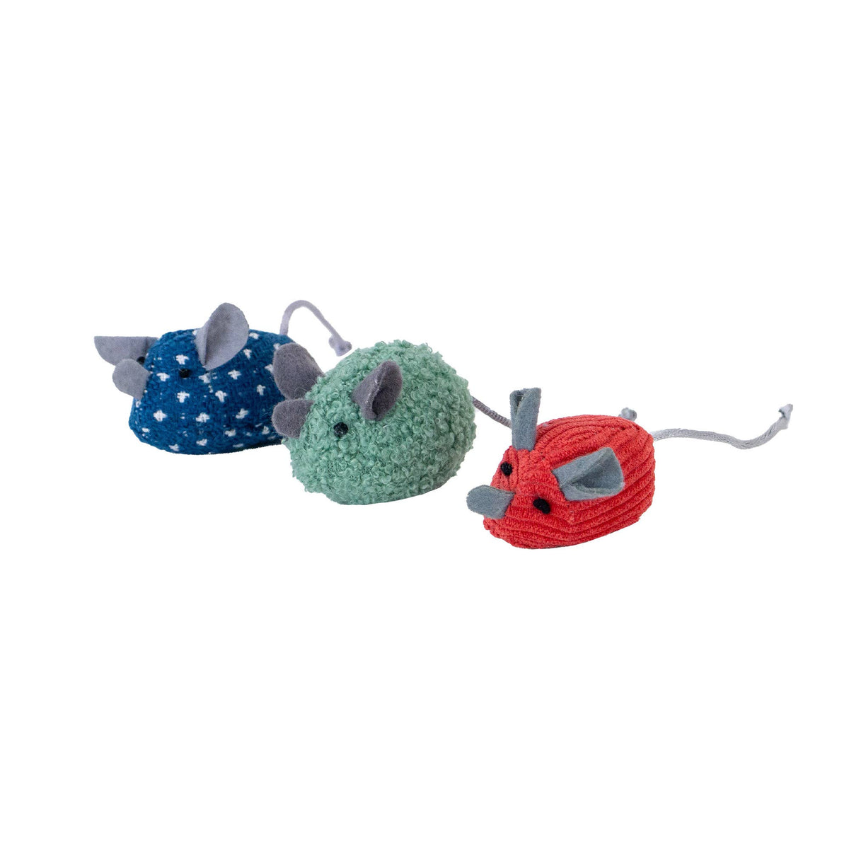 Three Little Mice Cat Toys