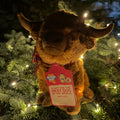 Christmas Highland Cow Large