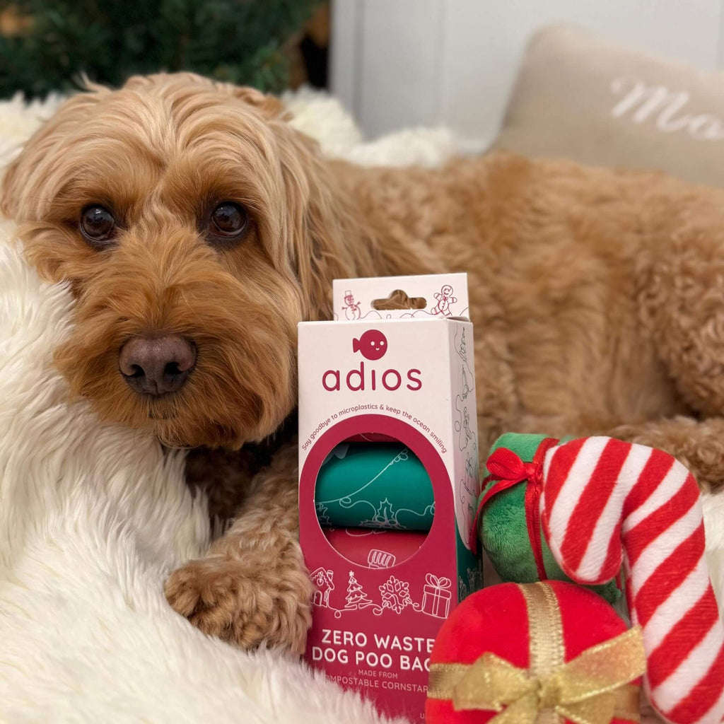 Adios Christmas 4 rolls (60 bags) - Non Handle
