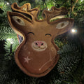 Christmas Roe the Deer tough dog toy
