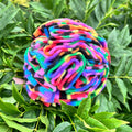 Medium Snuffle Ball Rainbow ZigZag
