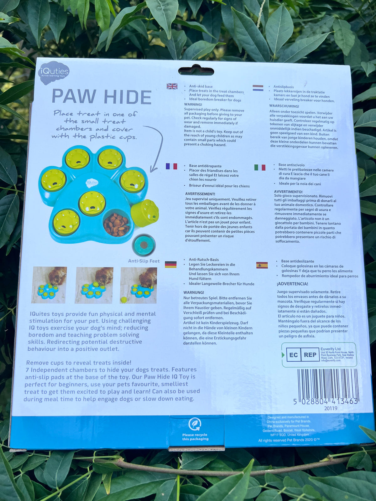 Iquties Activity Paw Hide