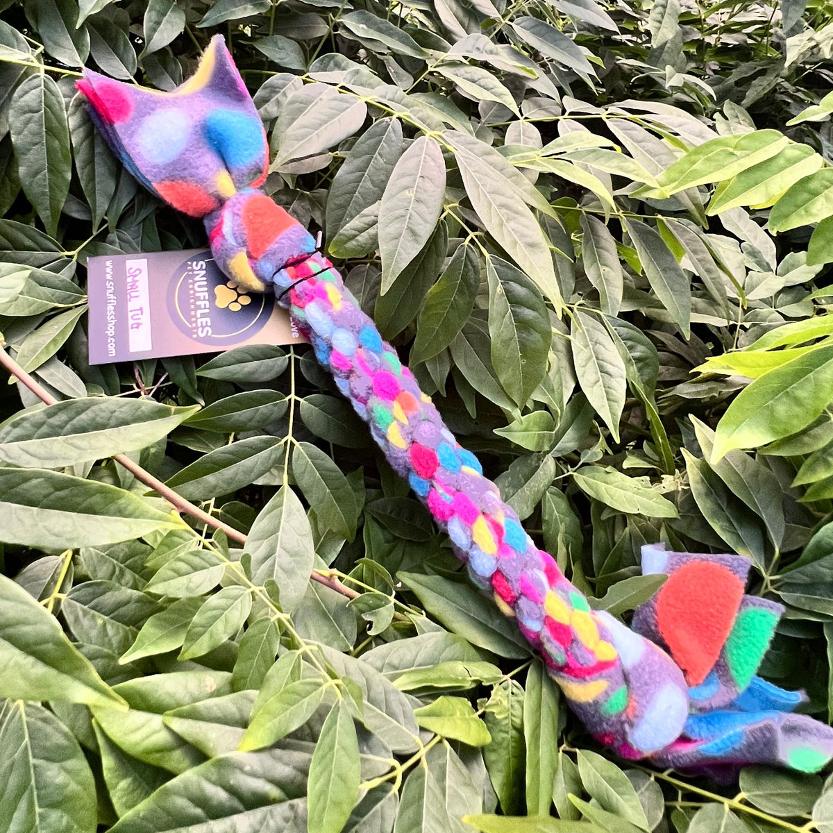 Fleece Tug Grey Spot (Small)