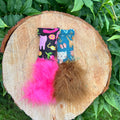 Feather Kicker Duos (Pink & Brown)