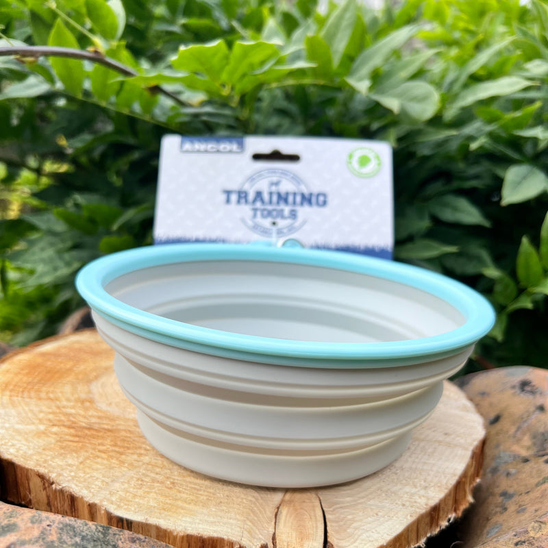 Collapsible Dog Travel Bowl - Lakes and Tails