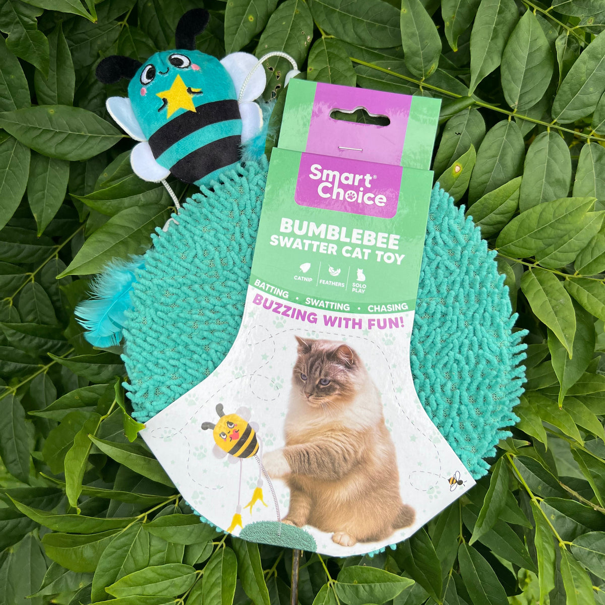 Bumblebee Swatter Blue