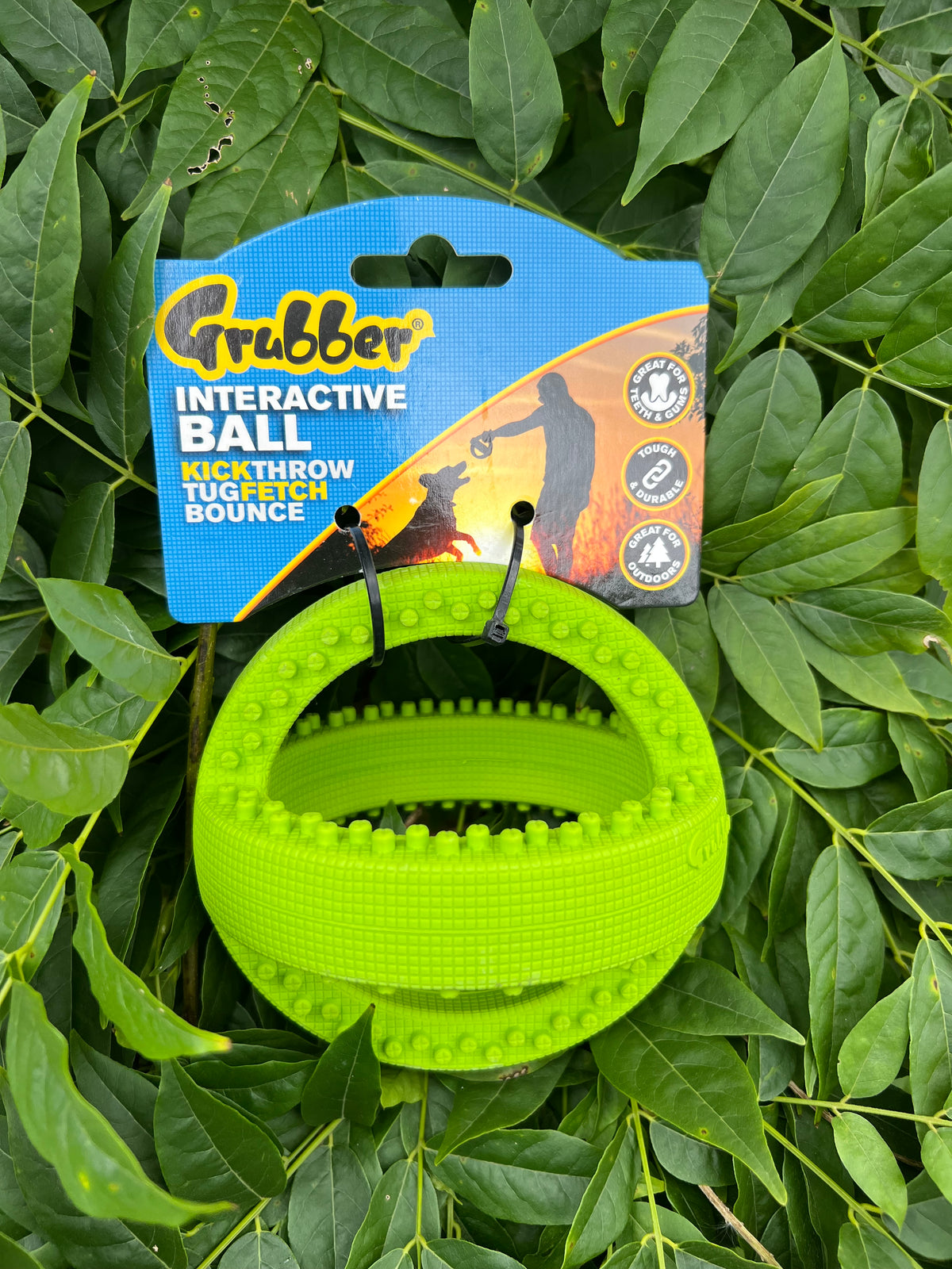 Grubber Tough Mini Green Football