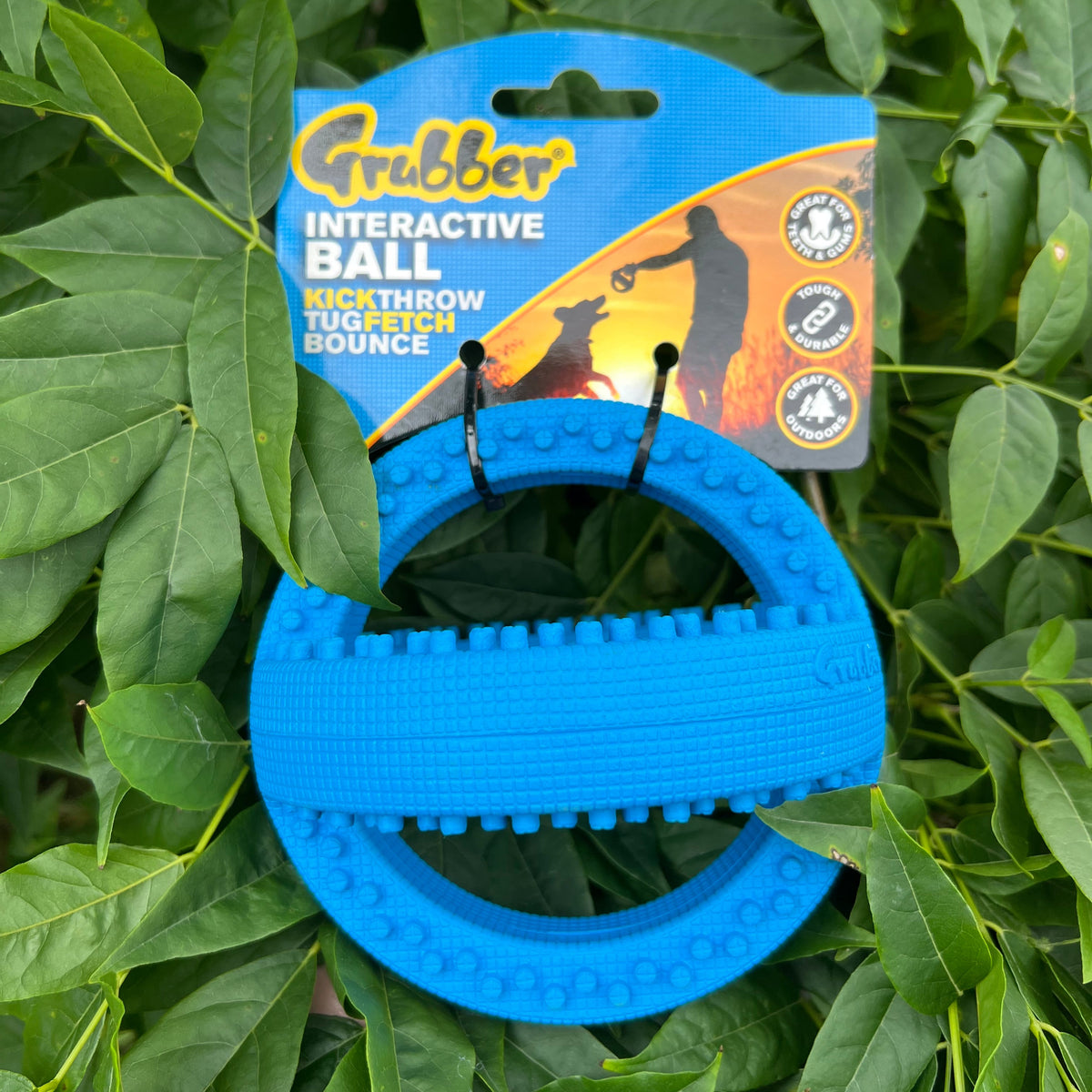 Grubber Tough Mini Blue Football