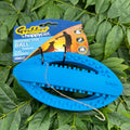 Grubber Tough Mini Blue Rugby Ball