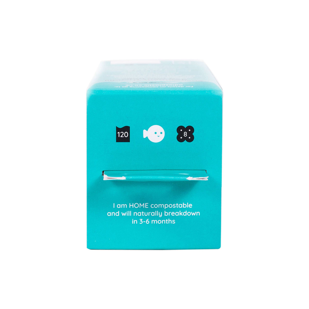 Adios Compostable Dog Poo Bags Grey (Box of 120 bags)
