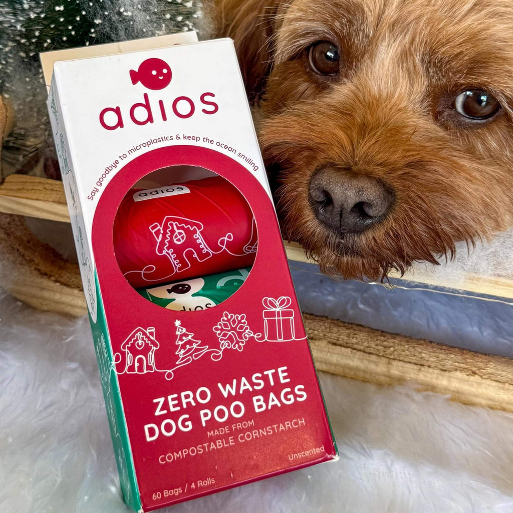 Adios Christmas 4 rolls (60 bags) - Non Handle